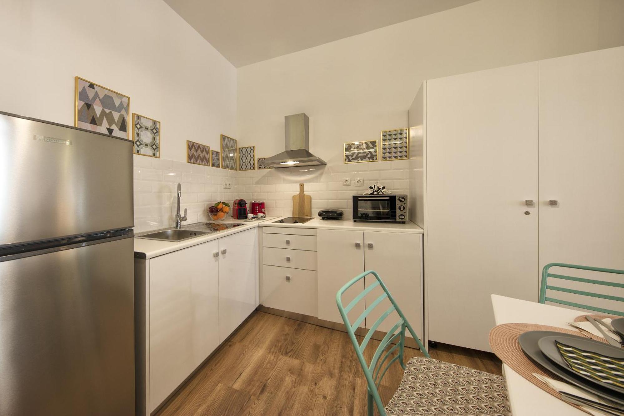42m² Studio-Apartment, 1 eigene Athen Exterior foto