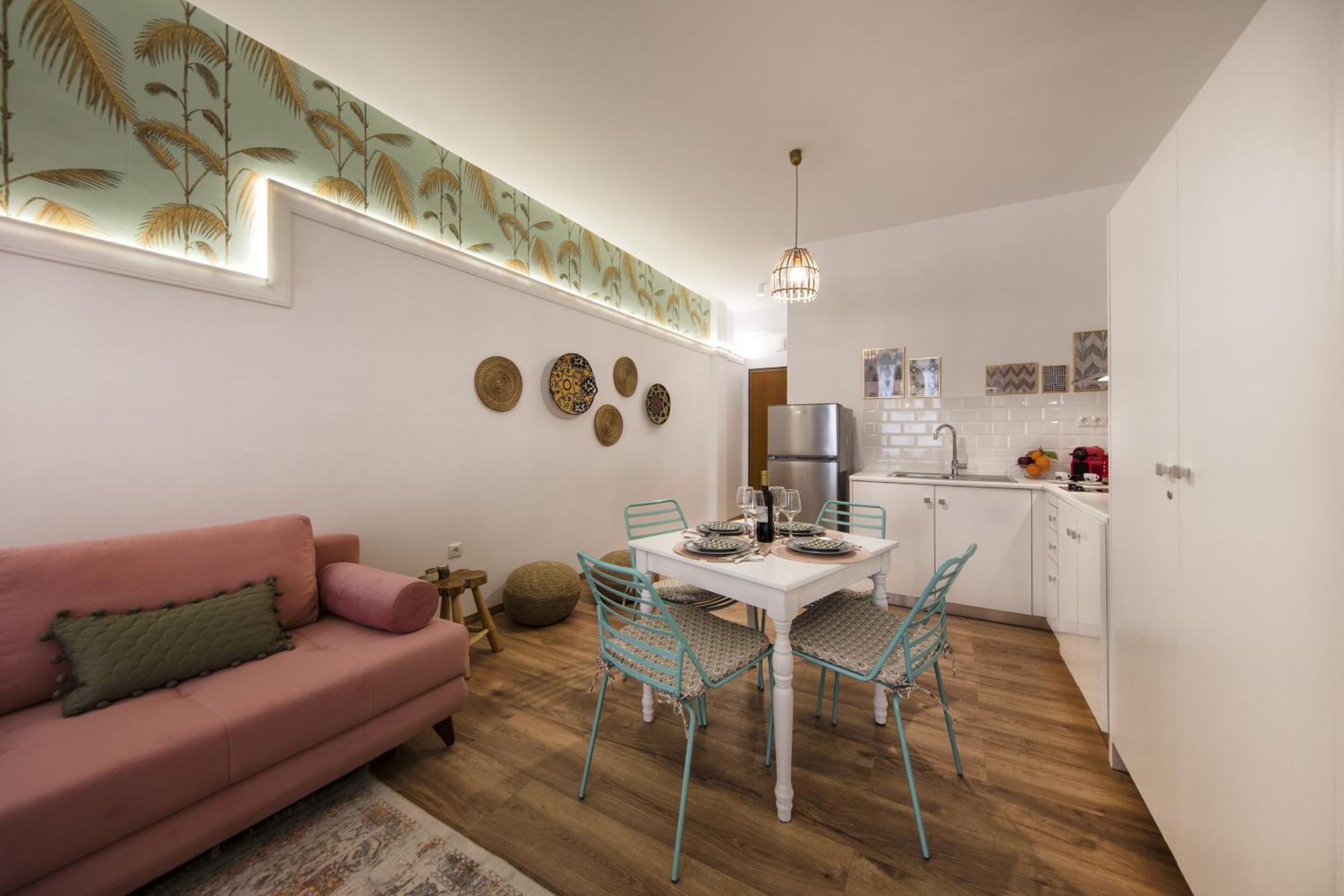 42m² Studio-Apartment, 1 eigene Athen Exterior foto