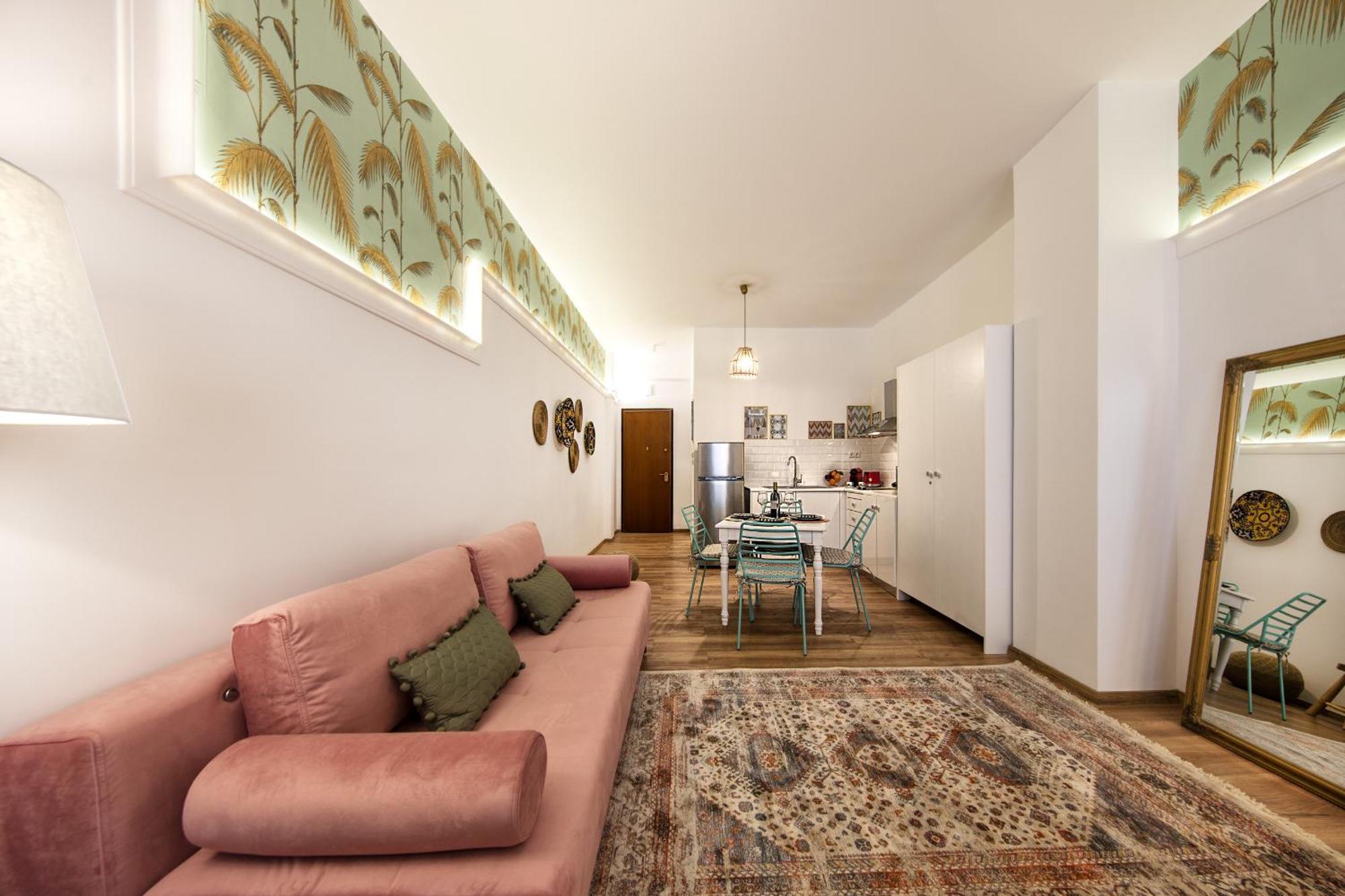 42m² Studio-Apartment, 1 eigene Athen Exterior foto