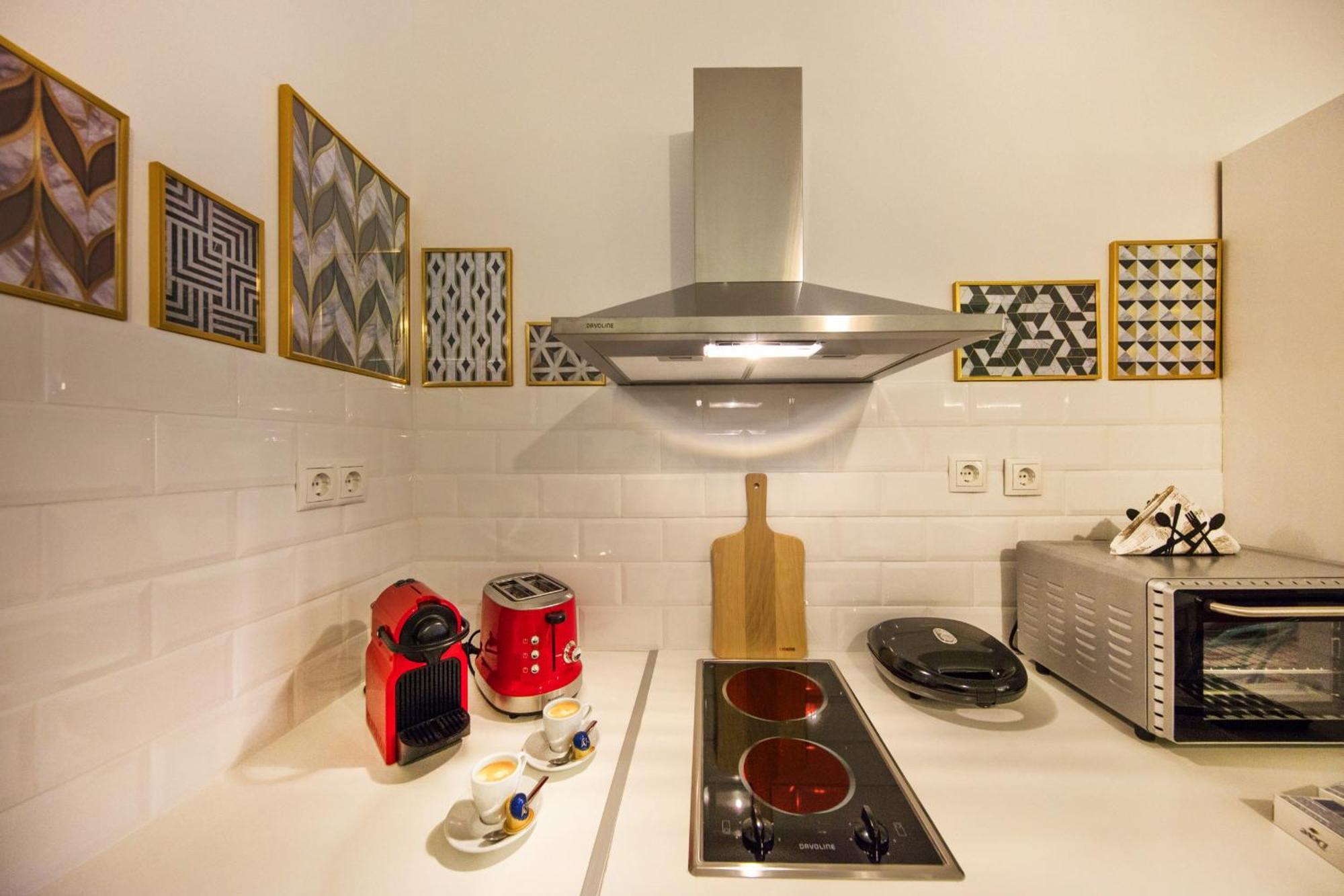 42m² Studio-Apartment, 1 eigene Athen Exterior foto